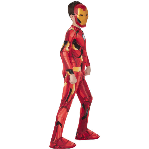 Marvel Avengers barn/barn Iron Man Costume XS Röd/Guld Red/Gold XS