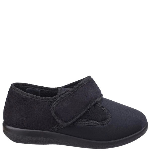 Great British Slippers Frenchay Dam Classic Tofflor 40 EUR Black 40 EUR