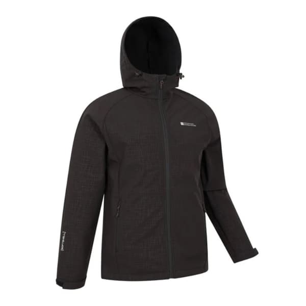Mountain Warehouse Exodus Duschsäker Softshelljacka för män XL Charcoal XL