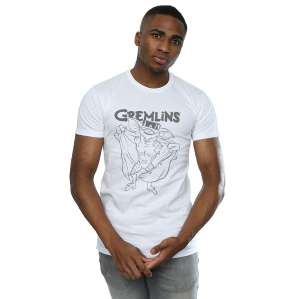 Gremlins Herr Spike´s Glasögon T-Shirt L Vit White L