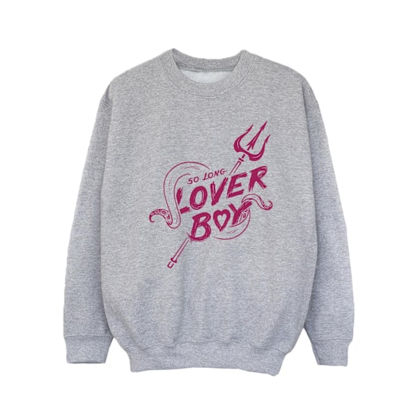 Disney Girls Villains Ursula Lover Boy Sweatshirt 3-4 år Spo Sports Grey 3-4 Years