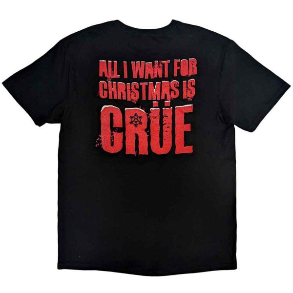 Brokig Crue Unisex Vuxen Xmas Crue T-shirt L Svart Black L