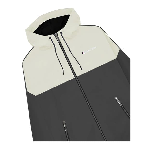 Lambretta Herr SS26 Kontrastpaneljacka 4XL Järn/Silver Iron/Silver 4XL