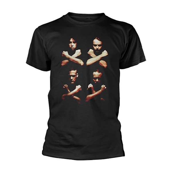 Metallica Unisex Vuxen Födelse Död Korsade Armar T-Shirt S Svart Black S
