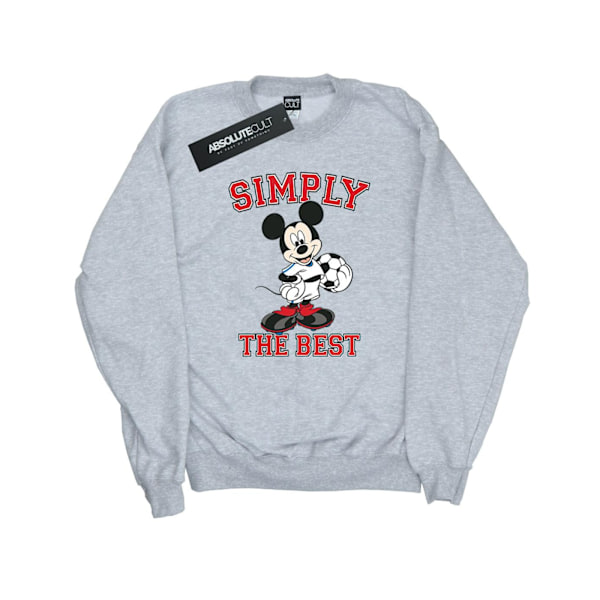 Disney Herr Mickey Mouse Simply The Best Sweatshirt S Sports Grå Sports Grey S