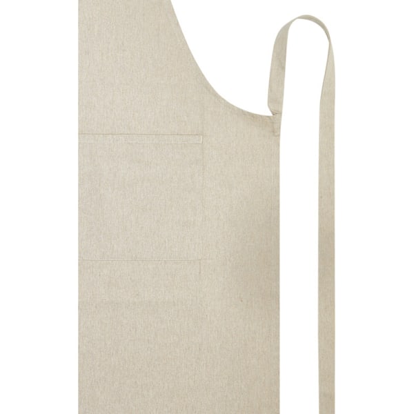 Unisex Vuxen Shara Återvunnen Full Förkläde En Storlek Havregryn Oatmeal One Size