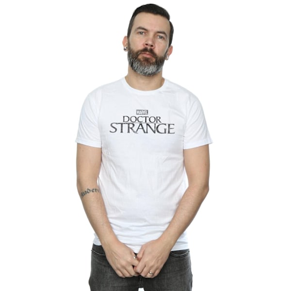 Marvel Doctor Strange Logo T-shirt L Vit White L