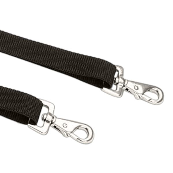 Shires Elastisk hästbensrem (2-pack) One Size Svart Black One Size