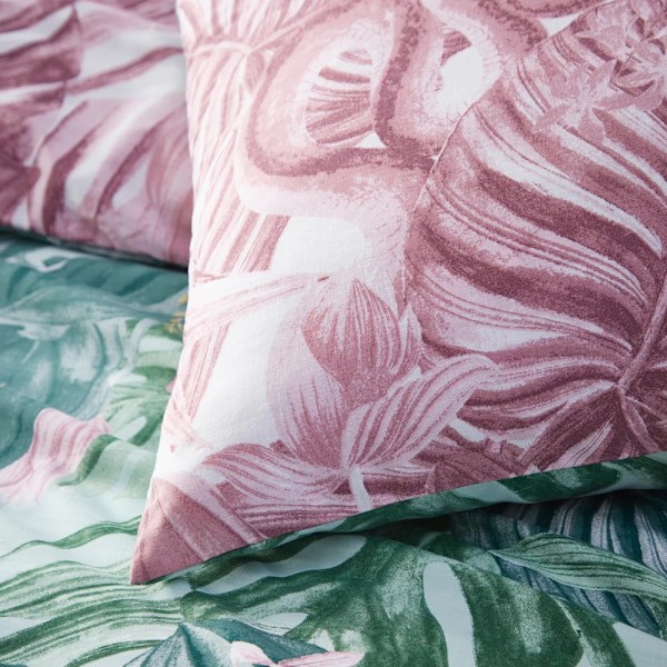 Furn Medinilla Påslakanset Enkelsäng Mint/Lila Mint/Lilac Single