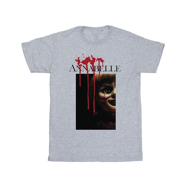 Annabelle Mens Peep Poster T-Shirt 3XL Sports Grey Sports Grey 3XL