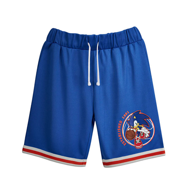 Sonic The Hedgehog Pojkar Basketbolltröja Och Shorts Set 3-4 År Blue 3-4 Years