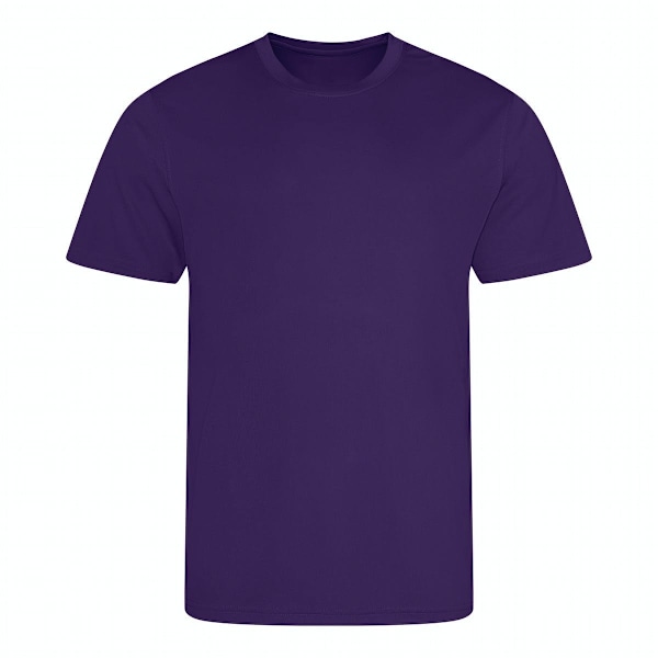 AWDis Cool Unisex Återvunnen T-shirt för Vuxna M Lila Purple M