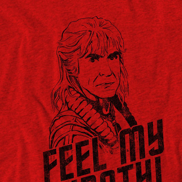 Star Trek Unisex Vuxen My Wrath T-Shirt XL Röd Red XL