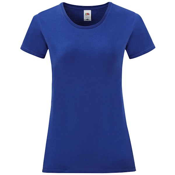 Fruit of the Loom Dam/Dam Iconic T-shirt XXL Koboltblå Cobalt Blue XXL