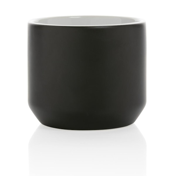 XD Collection Modern Keramikmugg 350ml One Size Svart Black One Size