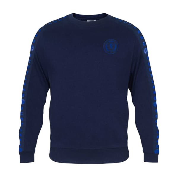 Scottish FA Herr Sweatshirt med Tejp M Marinblå Navy Blue M