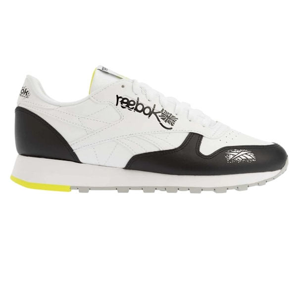 Reebok Herr Classic Leather Skor 6 UK Vit/Svart White/Black 6 UK