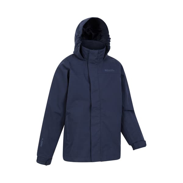 Mountain Warehouse Barn/Barn Solar Vattentät Jacka 13 År Navy 13 Years