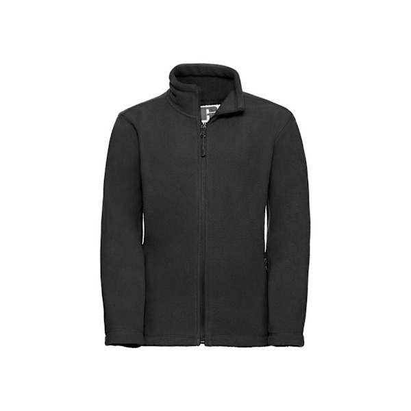 Russell Barnjacka i fleece för barn 9-10 år, svart Black 9-10 Years