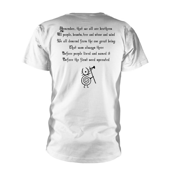 Heilung Unisex Adult Remember T-Shirt XL Vit White XL
