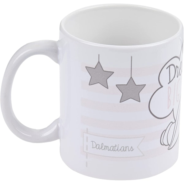101 Dalmatiner Dröm Stort Mugg En Storlek Vit/Grå White/Grey One Size