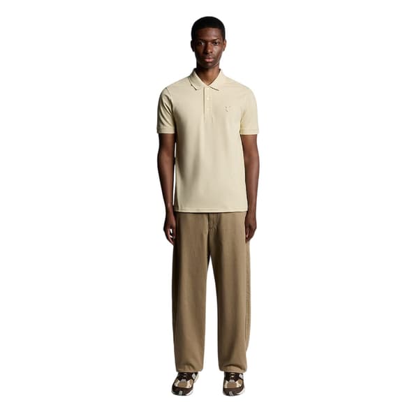 Lyle & Scott Herr Superfin Pikétröja L Beige Beige L