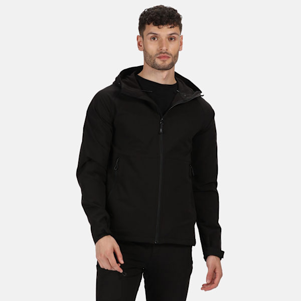 Regatta Professional Herr Stretch Softshelljacka XL Svart Black XL