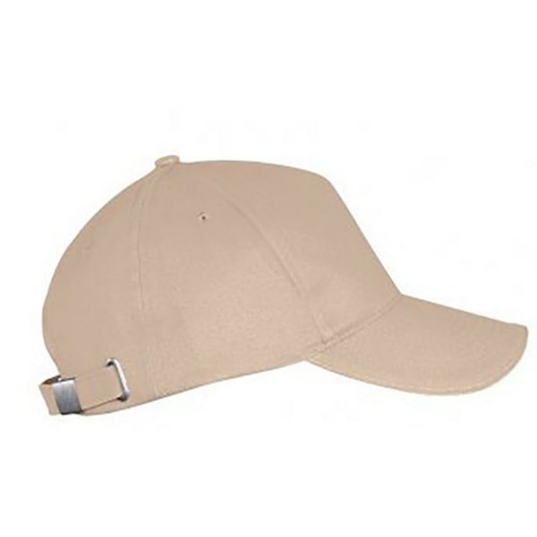 SOLS Unisex Long Beach Cap One Size Beige Beige One Size