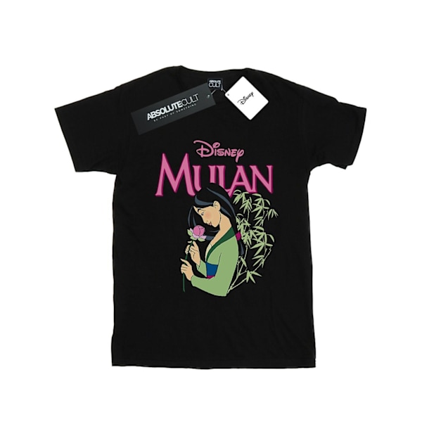 Disney Boys Mulan Pink Magnolia T-shirt 12-13 år Svart Black 12-13 Years