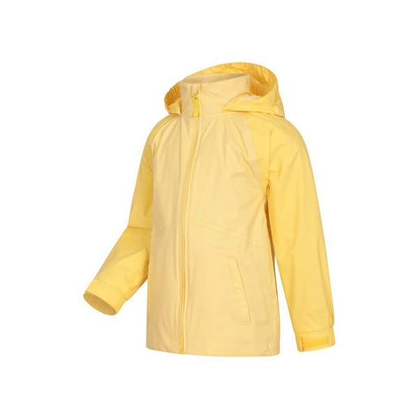 Mountain Warehouse Barnjacka Torrent II Vattentät för Barn Pale Yellow 3-4 Years