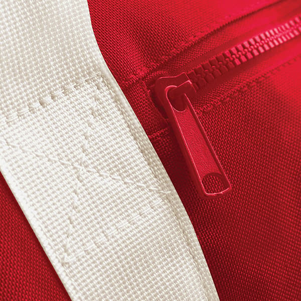 Bagbase Mini Barrel Axelväska One Size Classic Röd/Off White Classic Red/Off White One Size