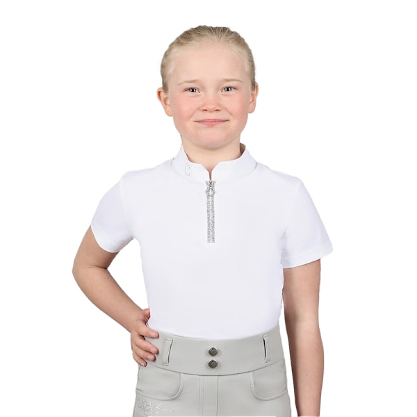 Coldstream Barn/Barn Next Generation Elrick Show Shirt 7-8 White 7-8 Years