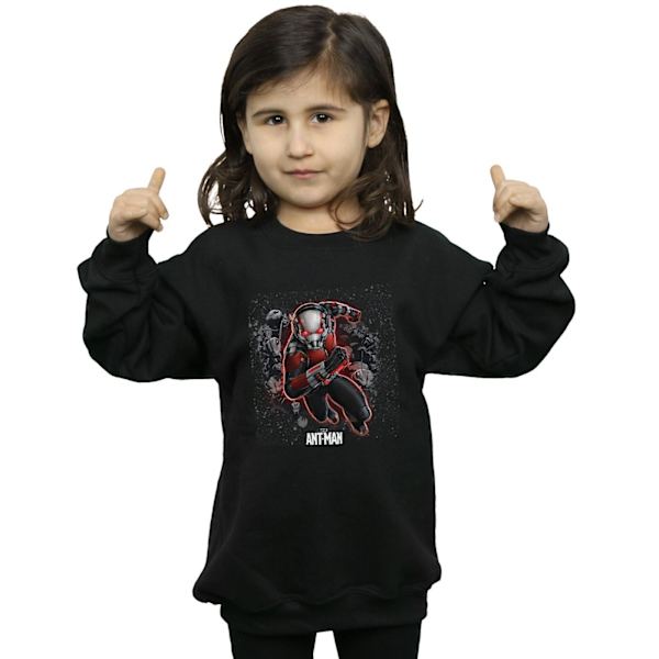 Marvel Girls Ant-Man Myror Löpartröja 5-6 År Svart Black 5-6 Years