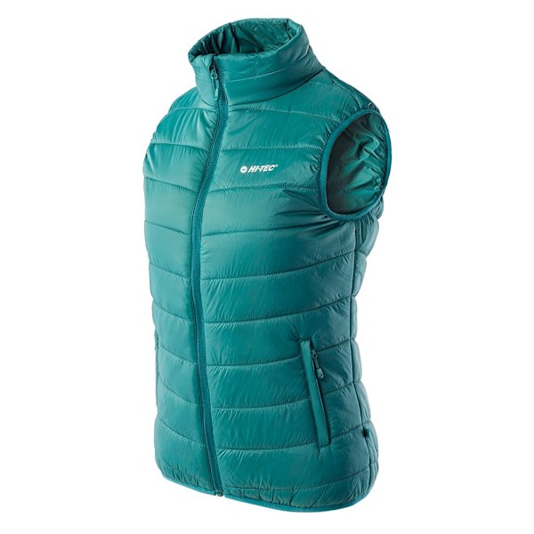 Hi-Tec Dam/Kvinnor Solnem Quiltad Väst XL Deep Teal Deep Teal XL