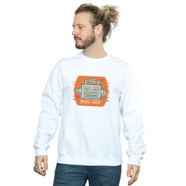 The Big Bang Theory Herr Shel-Bot Icon Sweatshirt 5XL Vit White 5XL