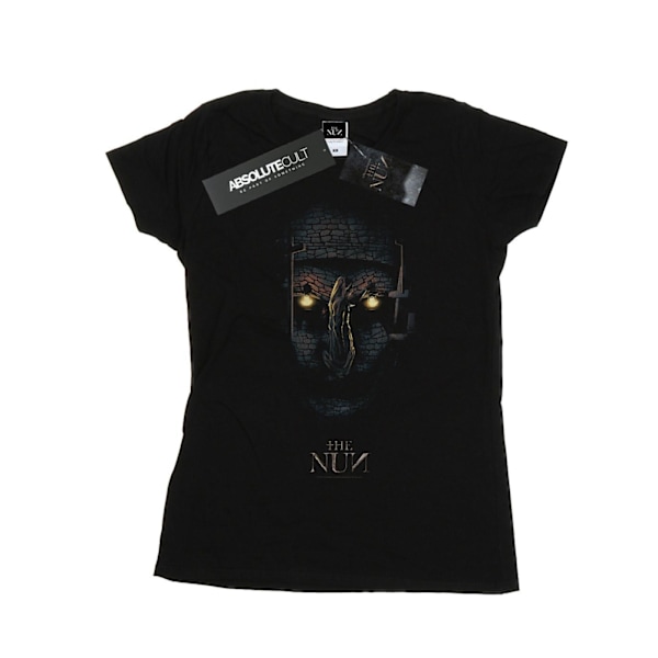 The Nun Damkläder/Dam Knäböjande Bön Bomull T-Shirt S Svart Black S