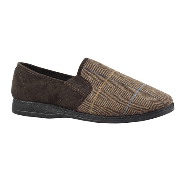 Lazy Dogz Harrison II Tofflor Herr 10 UK Brun Brown 10 UK