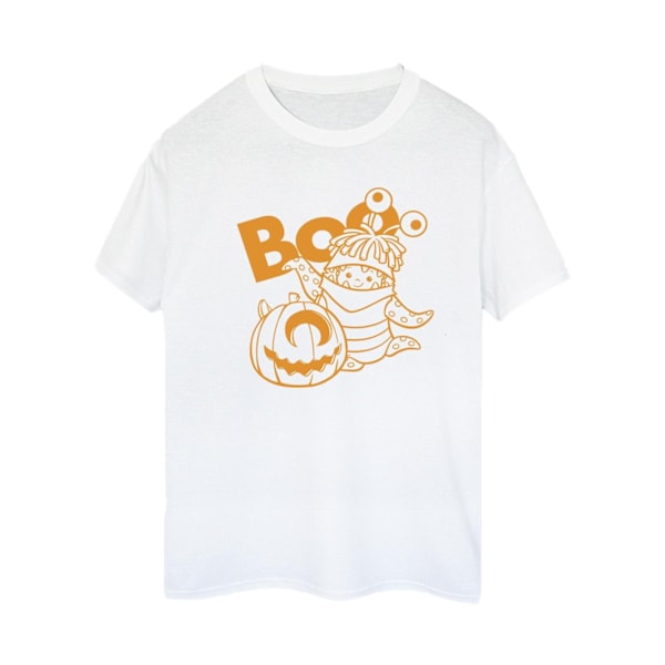 Monsters Inc Dam/Dam Boo Halloween Bomulls Boyfriend T-shirt White S