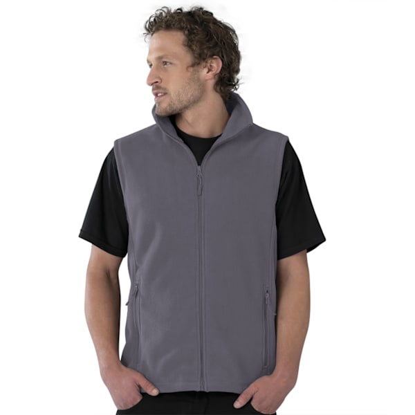 Russel Fleece Gilet Jacka / Bodywarmer 2XL Convoy Grå Convoy Grey 2XL