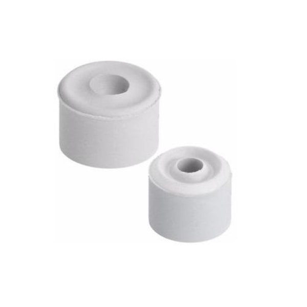Stora Vita Dörrstopp i Gummi 32mm / 1.1/4'' Enkel En Storlek One Colour One Size