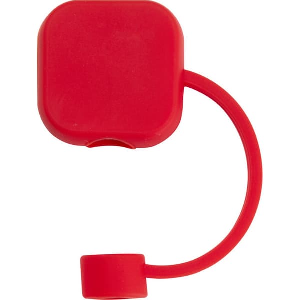 Floso Sip Silikon Sugrörsskydd One Size Röd Red One Size