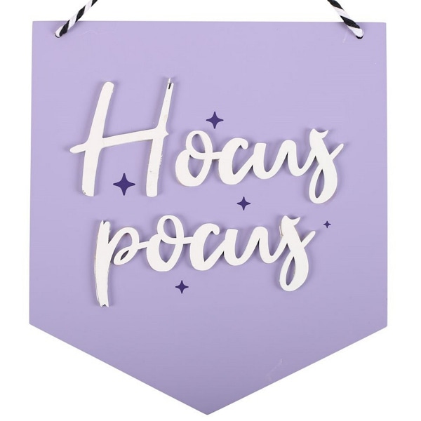 Något Annorlunda Hocus Pocus Hängande Skylt En Storlek Lila Purple One Size