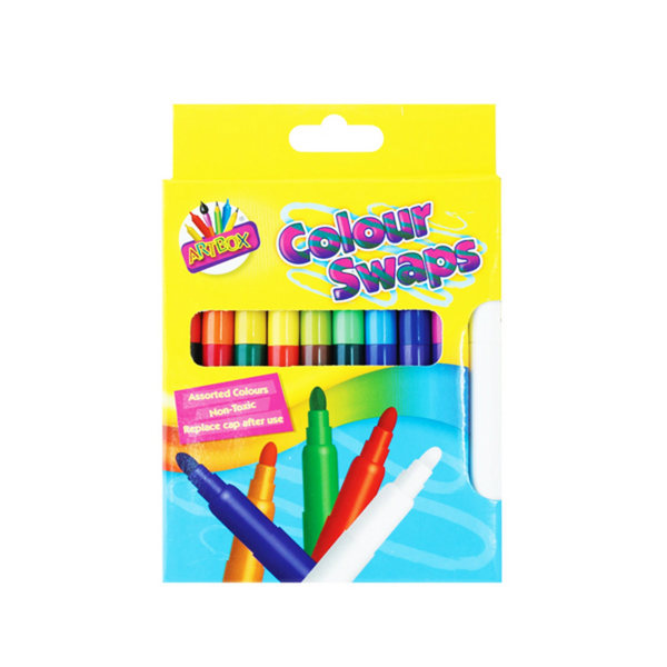 ArtBox 8 Magic Color Swap Fiber Pennor One Size Flerfärgad Multicoloured One Size