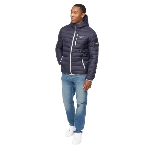 Crosshatch Phelpmans Pufferjacka för män XXL Marinblå Navy XXL