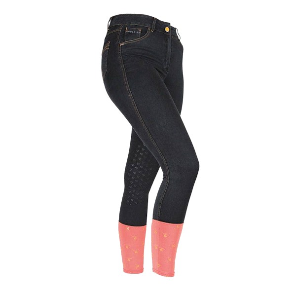 Aubrion Dam/Dam Putney Denim Breeches 14 UK R Svart Black 14 UK R