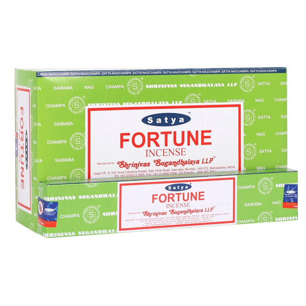 Satya Fortune Rökelsepinnar (Förpackning med 120) En Storlek Grön Green One Size