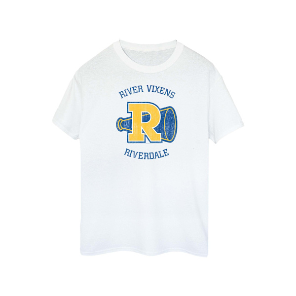Riverdale Womens/Ladies River Vixens Bomull Boyfriend T-Shirt 3 White 3XL