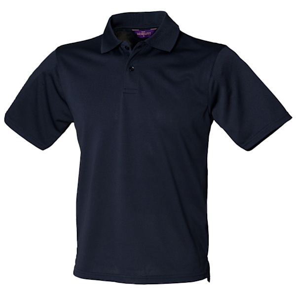 Henbury Coolplus® Pique Poloskjorta L Marinblå Navy L