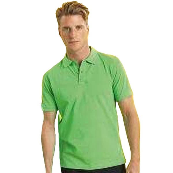 Asquith & Fox Herr Short Sleeve Performance Blend Polo Shirt 3X Lime 3XL
