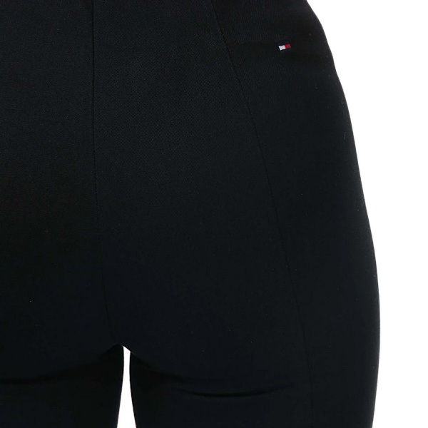 Tommy Hilfiger Dam/Dam Essential Högmidjade Byxor 8 UK Black 8 UK R